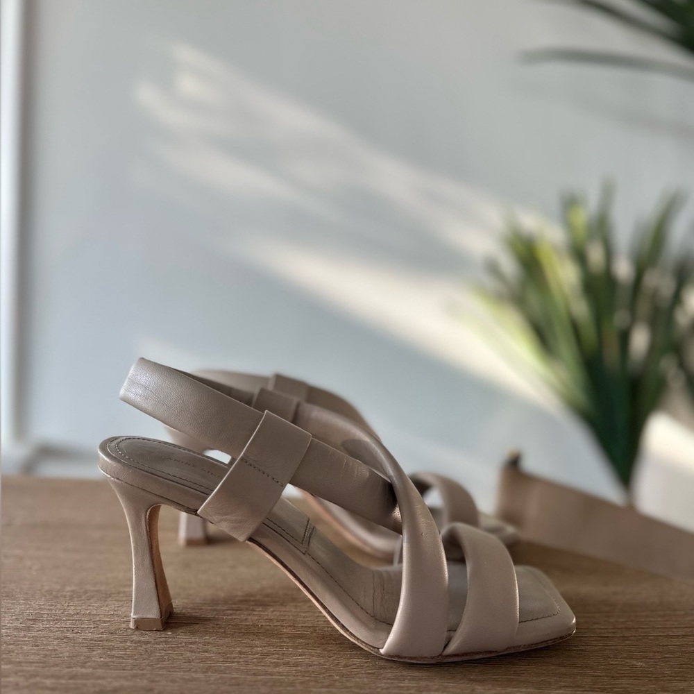 ANINE BING sz 40 Anna heel - nude